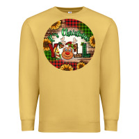 Antique Gold it's Christmas y'all reindeer Christmas Premium Sweatshirt - Jasminsmagicworld