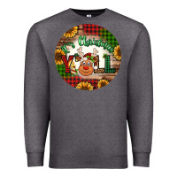 Charcoal Heather it's Christmas y'all reindeer Christmas Premium Sweatshirt - Jasminsmagicworld