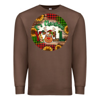 Chestnut it's Christmas y'all reindeer Christmas Premium Sweatshirt - Jasminsmagicworld