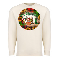 Sandshell it's Christmas y'all reindeer Christmas Premium Sweatshirt - Jasminsmagicworld