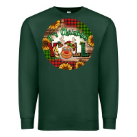 Sports Green it's Christmas y'all reindeer Christmas Premium Sweatshirt - Jasminsmagicworld