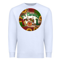 White it's Christmas y'all reindeer Christmas Premium Sweatshirt - Jasminsmagicworld