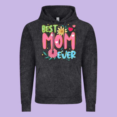 Best Mom Ever Vintage Hoodie Designed By Jahusdesignshop