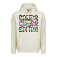 Oatmeal Heather coffee coffee coffee Premium Hoodie - MaliasSmallBusiness