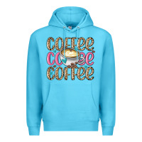 Ocean Blue coffee coffee coffee Premium Hoodie - MaliasSmallBusiness