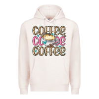 Pale Pink coffee coffee coffee Premium Hoodie - MaliasSmallBusiness