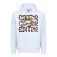 White coffee coffee coffee Premium Hoodie - MaliasSmallBusiness