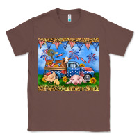 Chestnut America farm animals truck 20oz skinny tumbler Classic Tee - Neo Western