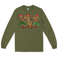 Army Green mexican skeletons Long Sleeve Tee - CTS Tumbler Store