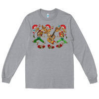 Heather Grey mexican skeletons Long Sleeve Tee - CTS Tumbler Store