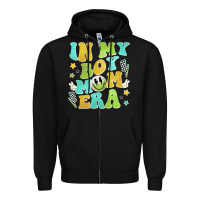 Black in my boy mom era Zipper Hoodie - JahusDesignShop