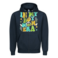 Navy in my boy mom era Zipper Hoodie - JahusDesignShop