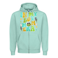 Seafoam in my boy mom era Zipper Hoodie - JahusDesignShop