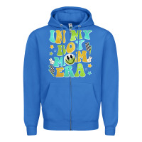 True Royal in my boy mom era Zipper Hoodie - JahusDesignShop