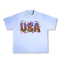 Grape Ice usa 4th of july bw Urban Heavy Tee - texasbilliewilder