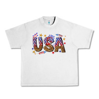 Lunar Rock usa 4th of july bw Urban Heavy Tee - texasbilliewilder