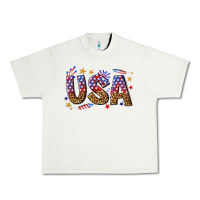 Pistachio usa 4th of july bw Urban Heavy Tee - texasbilliewilder