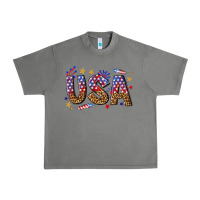 Tornado usa 4th of july bw Urban Heavy Tee - texasbilliewilder