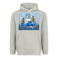 Moon Dust hello winter snowman truck Heavyweight Hoodie - AdoDesignShop