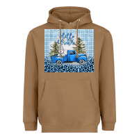 Toasted Coconut hello winter snowman truck Heavyweight Hoodie - AdoDesignShop