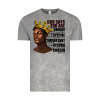 Cloud Rock afro man god says you are Vintage Tee - texasbilliewilder