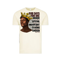 Vintage Arctic afro man god says you are Vintage Tee - texasbilliewilder