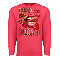 Cardinal cupid can suck it Premium Sweatshirt - NancyCooperArtShop