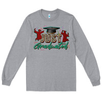 Heather Grey just graduated Long Sleeve Tee - Zillion Design Studio