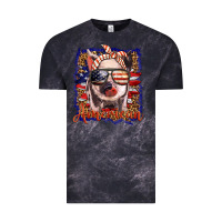 Cloud Black amerıcan pig Vintage Tee - BarkalooDesign