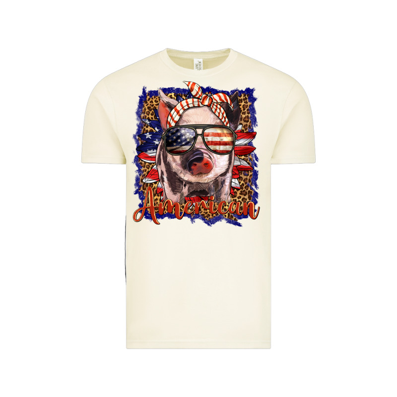 Amerıcan Pig Vintage Tee by BarkalooDesign | Teevron