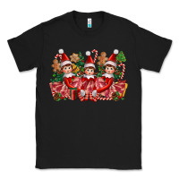 Black Christmas girl elfs Classic Tee - FaDigitalArtStudio