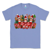 Colony Blue Christmas girl elfs Classic Tee - FaDigitalArtStudio