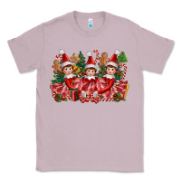 Lilac Christmas girl elfs Classic Tee - FaDigitalArtStudio