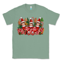 Sage Christmas girl elfs Classic Tee - FaDigitalArtStudio