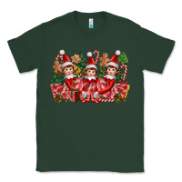 Sports Green Christmas girl elfs Classic Tee - FaDigitalArtStudio