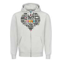 Dove Grey spanish mothers day Zipper Hoodie - JahusDesignShop