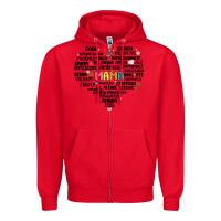 Red spanish mothers day Zipper Hoodie - JahusDesignShop