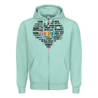 Seafoam spanish mothers day Zipper Hoodie - JahusDesignShop