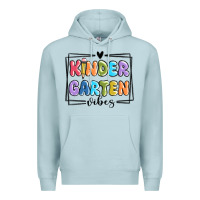 Blue Mist kinder garten vibes Premium Hoodie - MaliasSmallBusiness
