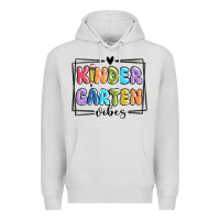 Dove Grey kinder garten vibes Premium Hoodie - MaliasSmallBusiness