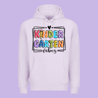 Kinder Garten Vibes Premium Hoodie Designed By Maliassmallbusiness