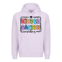 Lilac kinder garten vibes Premium Hoodie - MaliasSmallBusiness