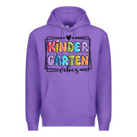 Purple kinder garten vibes Premium Hoodie - MaliasSmallBusiness