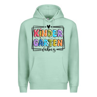 Seafoam kinder garten vibes Premium Hoodie - MaliasSmallBusiness