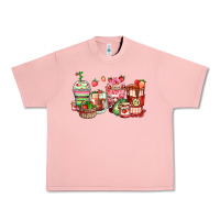 Salmon strawberry farm fresh coffee cups Urban Heavy Tee - Zillion Design Studio
