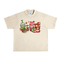 Sandshell strawberry farm fresh coffee cups Urban Heavy Tee - Zillion Design Studio