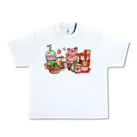 White strawberry farm fresh coffee cups Urban Heavy Tee - Zillion Design Studio