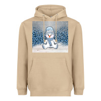 Mushroom winter snowman Heavyweight Hoodie - AdoDesignShop