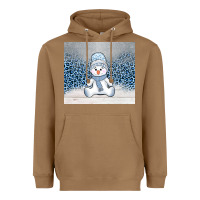 Toasted Coconut winter snowman Heavyweight Hoodie - AdoDesignShop