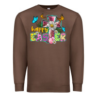 Chestnut happy easter cross Premium Sweatshirt - BarkalooDesign